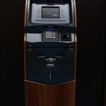 wooden atm cabinet front